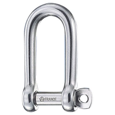 Long 5mm captive pin shackle from Wichard