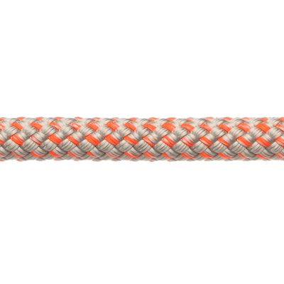 Cordage polyester Sirius 500 de Robline 8mm (orange néon / gris)