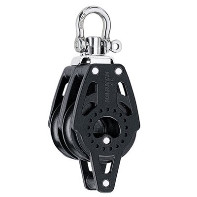 Harken Double block with swivel and becket Carbo 57mm
