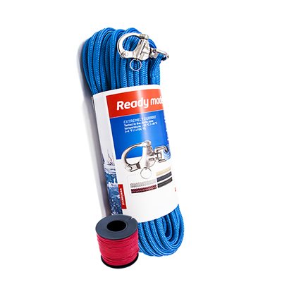 Blizzard Plus line with snap shackle (8mm x 35m)
