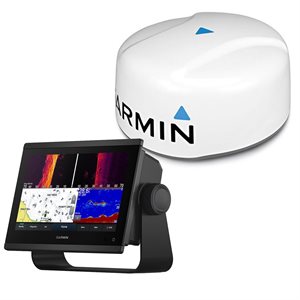 Ensemble PROMO Lecteur / Sondeur GPSMAP 943xsv de Garmin avec cartes Bluechart g3 et LakeVü g3 et Antenne Radar 4kW 18" GMR™ 18 HD+ (câble 15m)