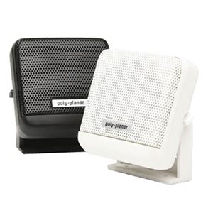 Poly-Planar VHF black marine speaker 4.5''