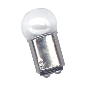 Incandescent spare bulbs 12V, 5W (pair) for Seadog nav light (bubble style)