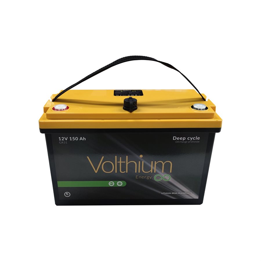 Batterie 12V 150AH au Lithium Volthium Gr31
