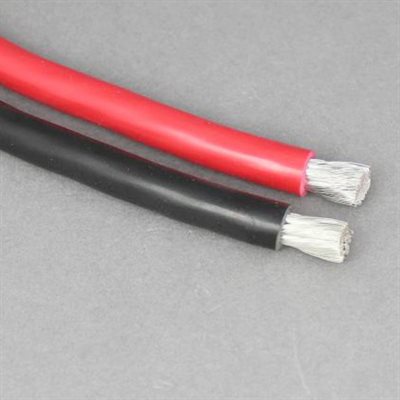 Câble de batterie #1 (rouge) (bobine de 100 pi.)