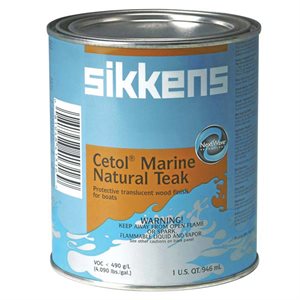 Cétol Marine ''Natural Teak'' ( 1 L. ) de Sikkens