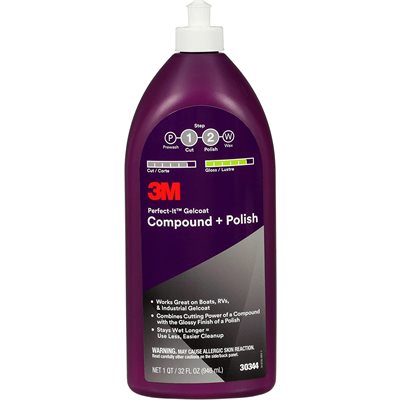 3M Perfect-It Gelcoat Compound and Polish 946ml