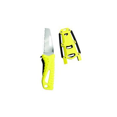 Offshore Rescue knife - Fixed blade - Fluo