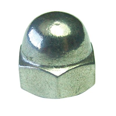 Stainless Steel 6-32 Finishing Nuts in Economical pack of 10
