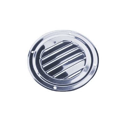 Sea-Dog Round SS louvered vent 5''