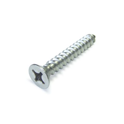 Flat wood / metal screw #4-3 / 4'' / 10