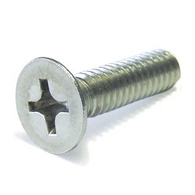 Machine screw flat 1 / 4-20 1 1 / 2'' (10)