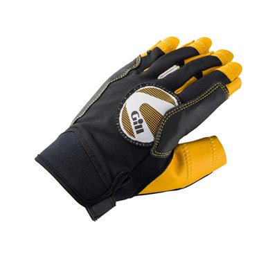 Gill Pro gloves short fingers (black) (Medium)
