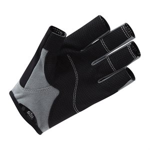 Gill Deckhand gloves short fingers (gray) (Medium)