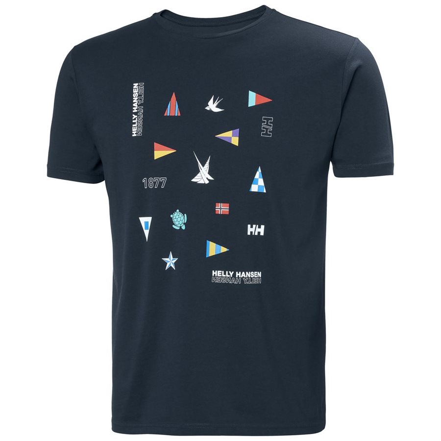 T-shirt Helly Hansen Shoreline 2.0 pour homme (TG) (marine)