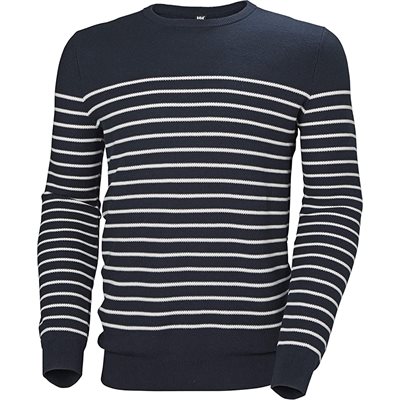 Pull en tricot de coton Helly Hansen pour homme (marine) (M)