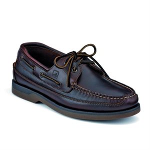 Sperry Men's Mako Two-Eye Leather Boat Shoes (Amaretto) (11)