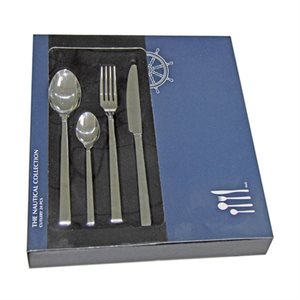 24-pces Stainless Steel Nautical Collection Cutlery 