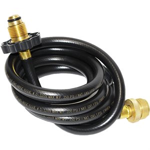8' Standard Propane hose for BBQ's