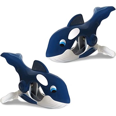 SolClip Towel clips (whale) (2)