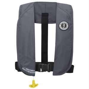 MIT 100 INFLATABLE PFD (AUTO) ADMIRAL GRAY