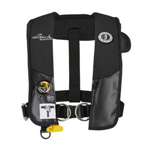 Hydrostatic automatic PFD collar with harness (blyacht promo) (black)